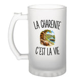 Verre à Bière La Charente c’est la vie