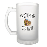 Verre à Bière La Côte-d’Or c’est la vie