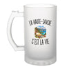 Verre à Bière La Haute-Savoie c’est la vie