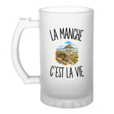 Verre à Bière La Manche c’est la vie