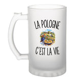 Verre à Bière La Pologne c’est la vie