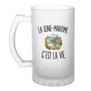 Verre à Bière La Seine-Maritime c’est la vie
