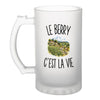 Verre à Bière Le Berry c’est la vie