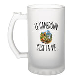Verre à Bière Le Cameroun c’est la vie