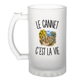 Verre à Bière Le Cannet c’est la vie