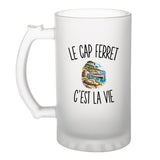 Verre à Bière Le Cap Ferret c’est la vie