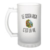 Verre à Bière Le Costa Rica c’est la vie