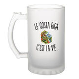 Verre à Bière Le Costa Rica c’est la vie