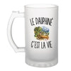 Verre à Bière Le Dauphiné c’est la vie