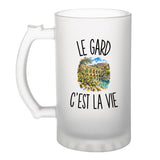 Verre à Bière Le Gard c’est la vie