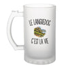 Verre à Bière Le Languedoc c’est la vie