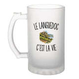 Verre à Bière Le Languedoc c’est la vie