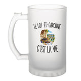 Verre à Bière Le Lot-et-Garonne c’est la vie