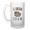 Verre à Bière Le Luberon c’est la vie