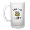 Verre à Bière Le Maine-et-Loire c’est la vie