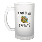 Verre à Bière Le Maine-et-Loire c’est la vie