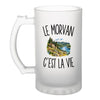 Verre à Bière Le Morvan c’est la vie