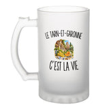 Verre à Bière Le Tarn-et-Garonne c’est la vie