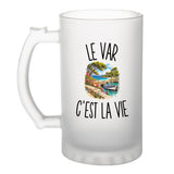 Verre à Bière Le Var c’est la vie