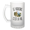 Verre à Bière Le Vercors c’est la vie