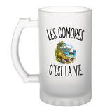 Verre à Bière Les Comores c’est la vie