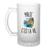 Verre à Bière Malte c’est la vie
