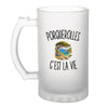 Verre à Bière Porquerolles c’est la vie