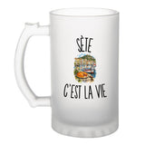 Verre à Bière Sète c’est la vie