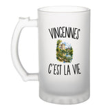 Verre à Bière Vincennes c’est la vie