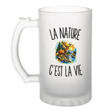 Verre à Bière La Nature c’est la vie