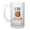 Verre à Bière Le Cidre c’est la vie