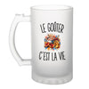 Verre à Bière Le Goûter c’est la vie