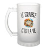 Verre à Bière Le Scrabble c’est la vie