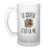 Verre à Bière Le Solfège c’est la vie
