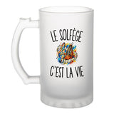 Verre à Bière Le Solfège c’est la vie