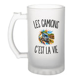 Verre à Bière Les Camions c’est la vie