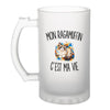 Verre à Bière Mon Ragamuffin c’est ma vie