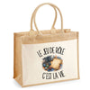 Sac Cabas Jute avec Poche Le jeu de rôle c'est la vie