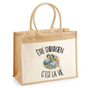 Sac Cabas Jute avec Poche Être chirurgien c'est la vie
