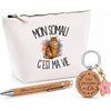 Coffret Cadeau Mon Somali c'est ma vie – Trousse, stylo bambou et porte-clés