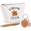 Coffret Cadeau Les étoiles de mer c'est la vie – Trousse, stylo bambou et porte-clés