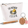 Coffret Cadeau Être ingénieure c'est la vie – Trousse, stylo bambou et porte-clés