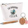 Coffret Cadeau Être brancardier c'est la vie – Trousse, stylo bambou et porte-clés