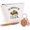 Coffret Cadeau Être chauffeur de taxi c'est la vie – Trousse, stylo bambou et porte-clés
