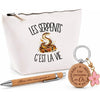 Coffret Cadeau Les serpents c'est la vie – Trousse, stylo bambou et porte-clés