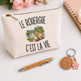 Coffret Cadeau Le Rouergue c’est la vie – Trousse, stylo bambou et porte-clés
