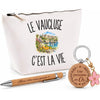 Coffret Cadeau Le Vaucluse c’est la vie – Trousse, stylo bambou et porte-clés