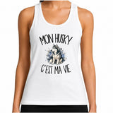 Débardeur Femme Mon Husky c'est ma vie