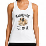 Débardeur Femme Mon Bullmastiff c'est ma vie
