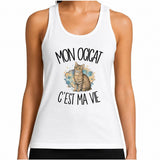 Débardeur Femme Mon Ocicat c'est ma vie